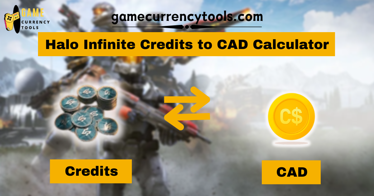 Halo Infinite Credits to CAD Calculator