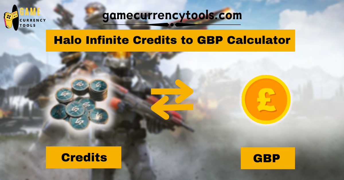 Halo Infinite Credits to GBP Calculator