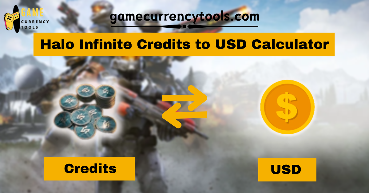 Halo Infinite Credits to USD Calculator