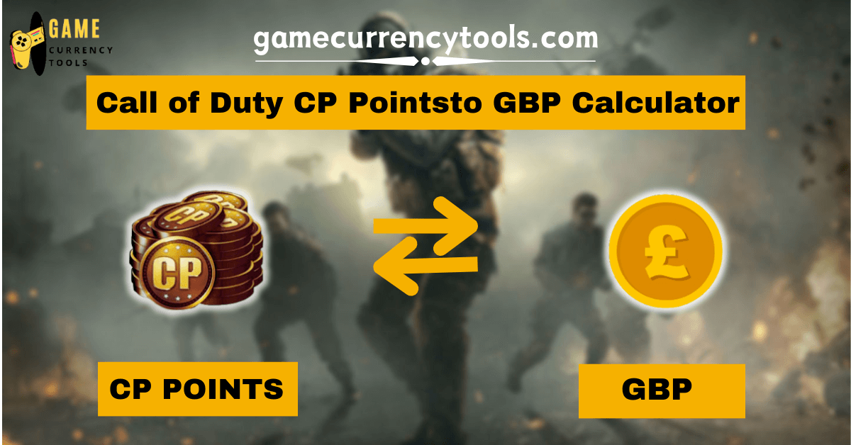 Call of Duty CP Points to GBP Calculator