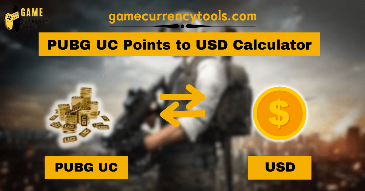 _PUBG UC Points to USD Calculator
