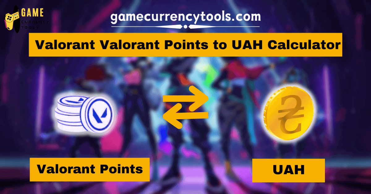 _Valorant Valorant Points to UAH Calculator